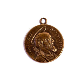 Vintage Bronze St. Joseph Medal