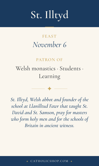 St. Illtyd Holy Cards