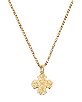 Gold Over Silver Baby 4 Way 13" Chain/W"