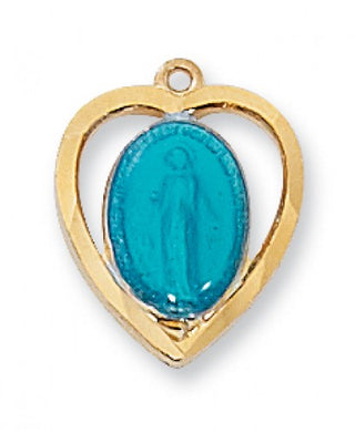 Gold Over Silver Miraculous With Chain 
