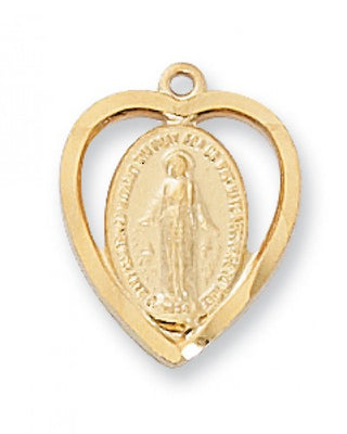 Gold Over Silver Miraculous With Chain 4