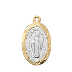 Gold Over Sterling Miraculous J