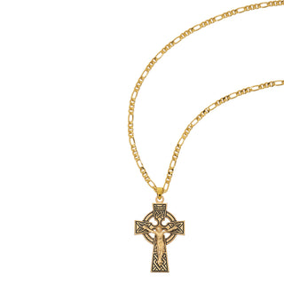 Gold Over Sterling Silver Celtic JFg