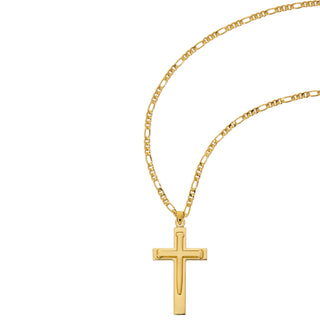 Gold Over Sterling Silver Cross With Nail JFg