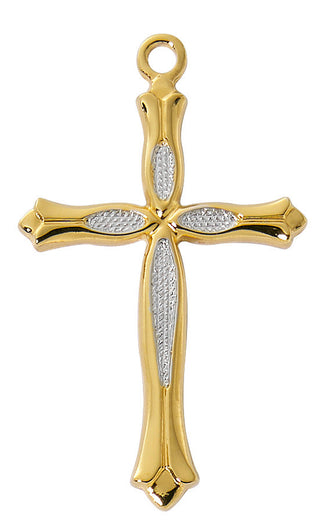  Chain Gold Over Sterling Silver Two Tone C J