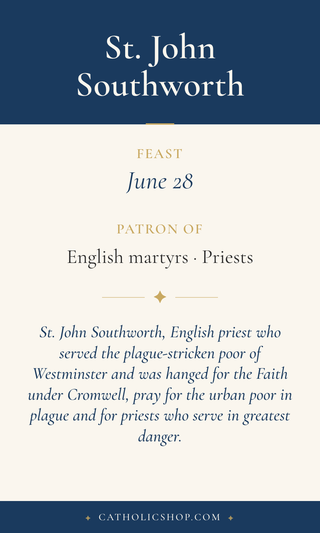 St. John Southworth Holy Cards