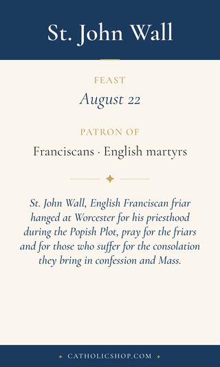 St. John Wall Holy Cards