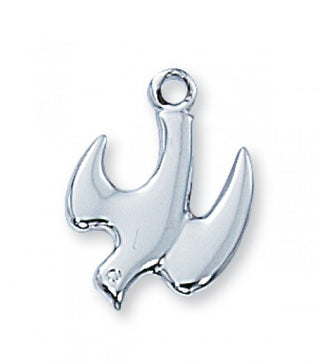 Sterling Silver Holy SpiritSr With Chain 