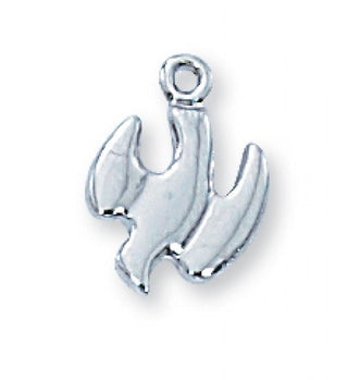 Sterling Silver Holy SpiritSr With Chain