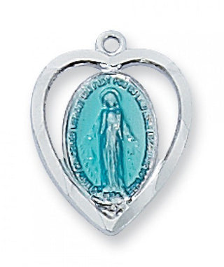 Sterling Silver Blue Enameled