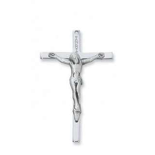 Sterling Silver Crucifix WithInch Chain 