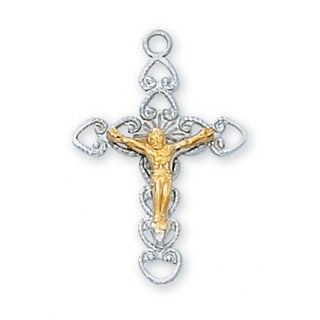 Sterling Silver Crucifix With Chain