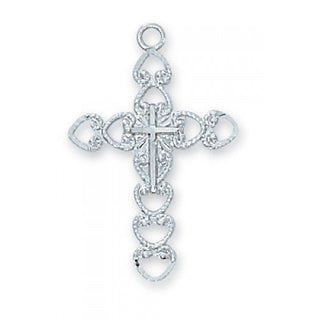 Sterling Silver Cross With Chain