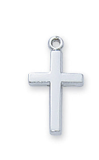 Sterling Silver Cross With Chain