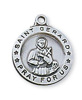 Sterling Silver Saint Gerard Chain