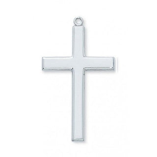 Sterling Silver Cross WithInch Chain