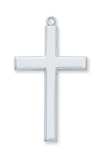 Sterling Silver Cross WithInch Chain
