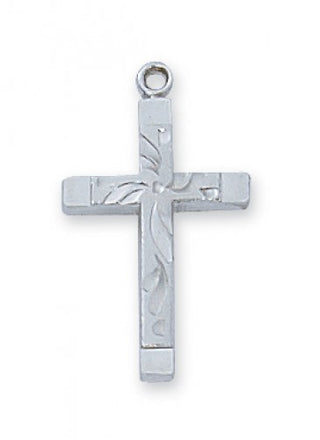 Sterling Silver Cross Chain Box