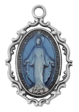 Sterling Silver Miraculous Medal L4