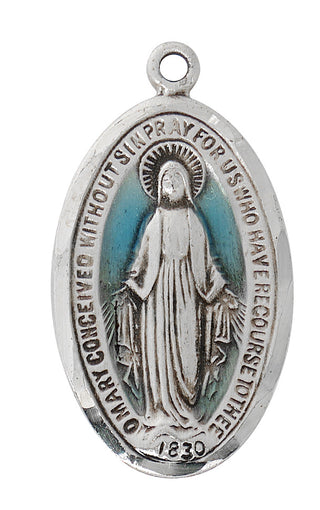 Sterling Silver Miraculous Medal L4