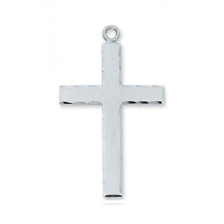 Sterling Silver Eng Lord Pray WithInch Chain