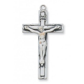 Sterling Silver Crucifix With Chain