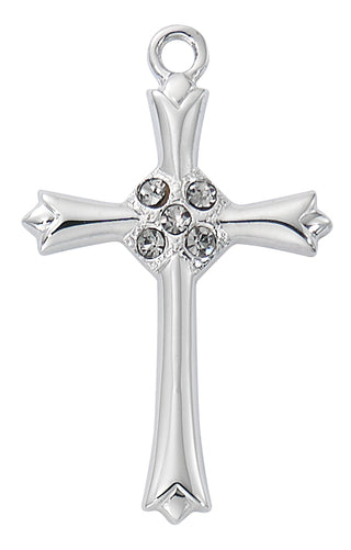 Sterling Silver Cross L