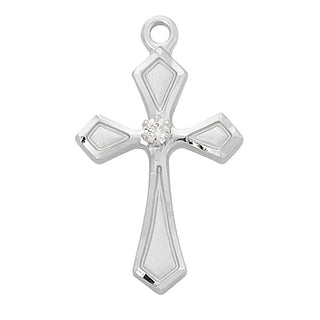 Sterling Silver Cross L4