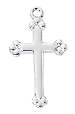Sterling Silver Cross L