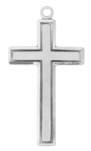 Sterling Silver Cross L