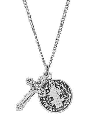  Chain Sterling Silver Saint Ben Cfx Ld