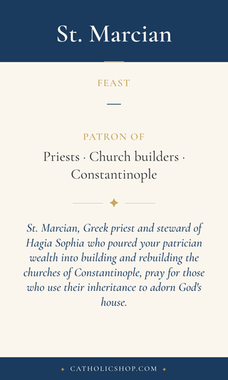 St. Marcian Holy Cards