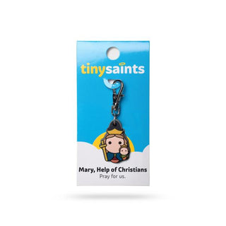 Mary, Help of Christians Tiny Saint Charm