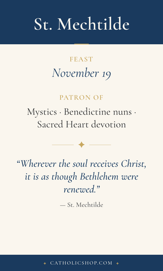 St. Mechtilde Holy Cards