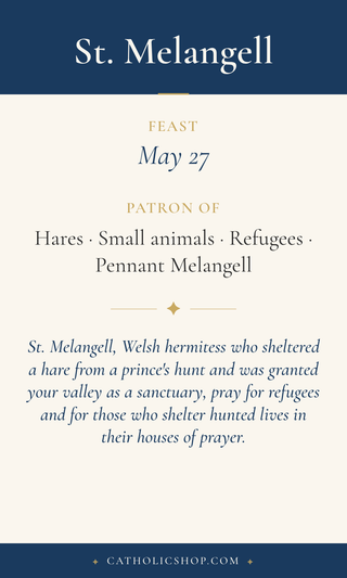 St. Melangell Holy Cards