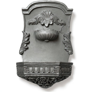 Jaimy Seashell Fountain - 28.5-inch — Aged Silver finish