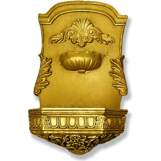 Jaimy Seashell Fountain - 28.5-inch — Deep Gold finish