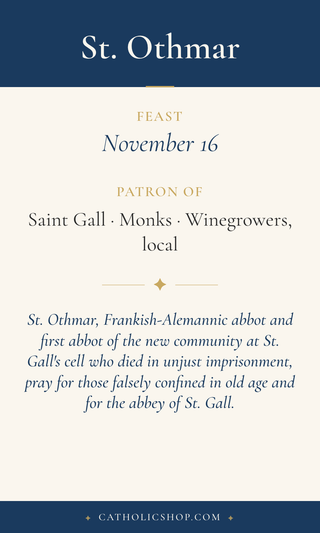 St. Othmar Holy Cards