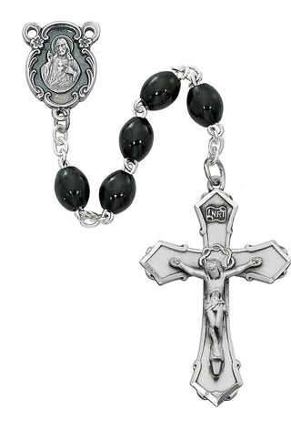 Black Wood Rosary
