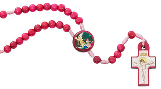 Pink Guardian Angel Corded Bra
