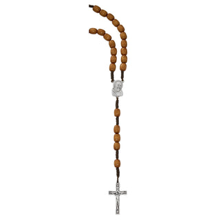 Bronze Wood St. Pio Rosary