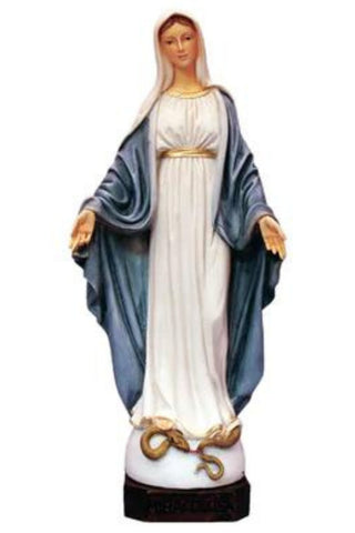 Our Lady of Grace in Fully Hand-Painted, 12"