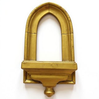 Hawk Niche Wall Niche — Antique Gold finish