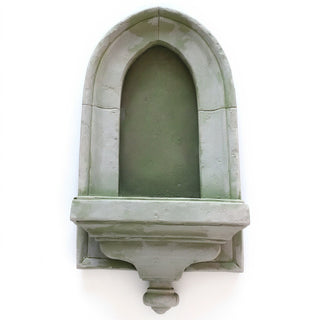 Hawk Niche Wall Niche — Mossy Green finish
