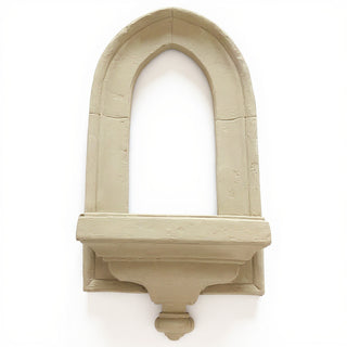 Hawk Niche Wall Niche — Museum Terracotta finish