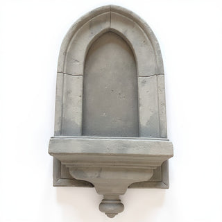 Hawk Niche Wall Niche — Old Stone finish