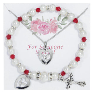 Amanzonite Holy Spirit Bracelete Br