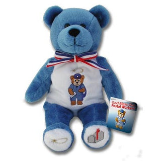 God Bless Postal Workers Holy Bear
