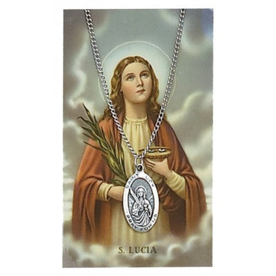 St Lucy Prayer Card Set