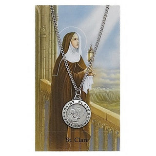 St Clare Prayer Card Set